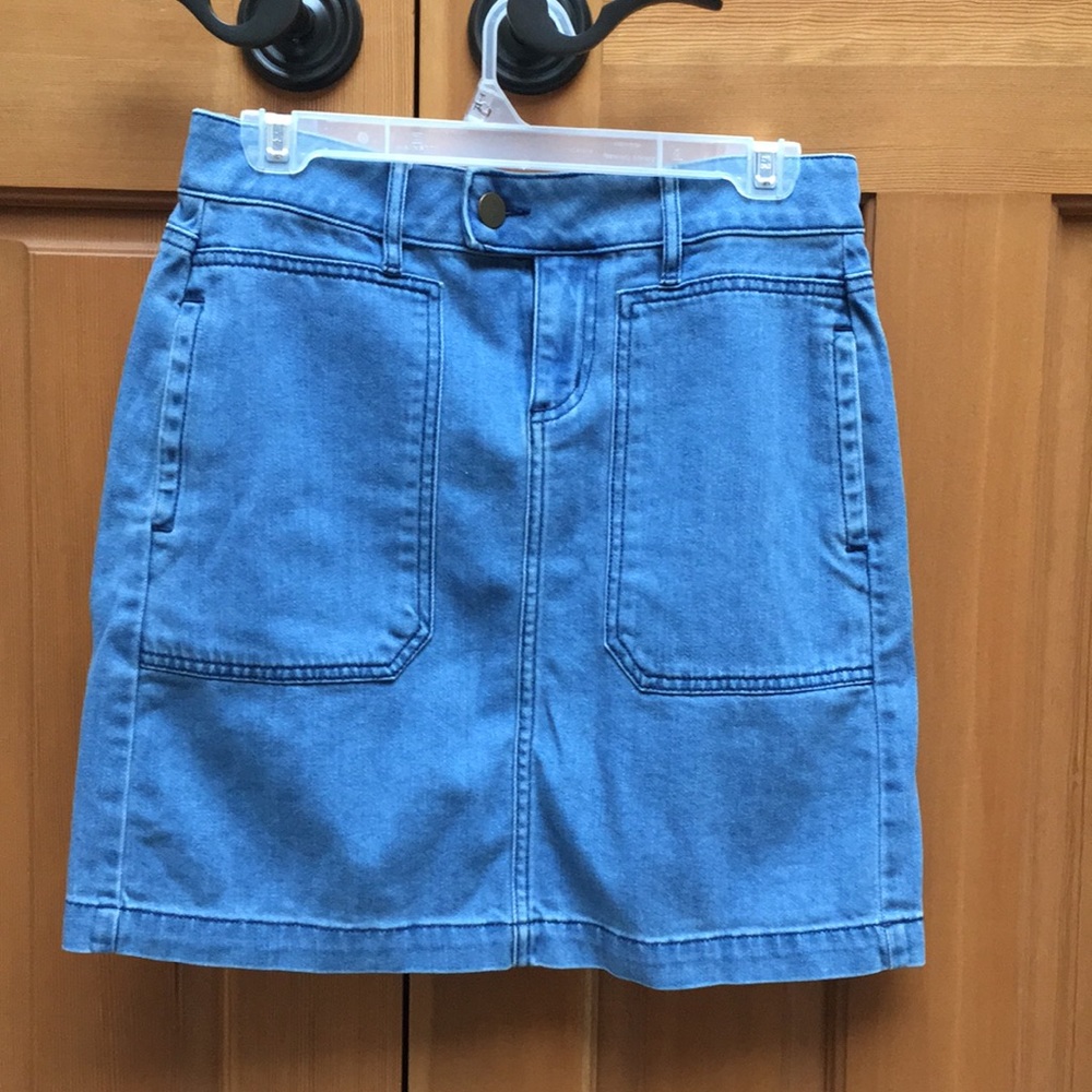 Loft denim skirt
